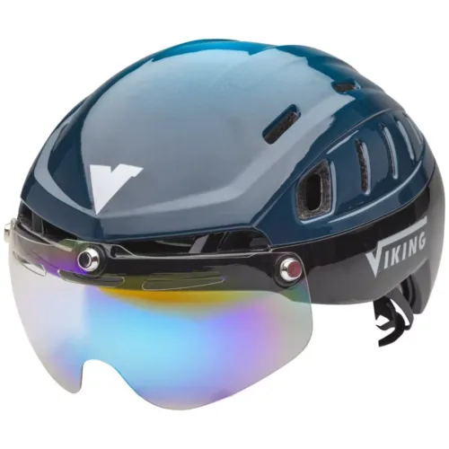 Viking schaatshelm sparrow blauw