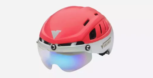 Viking schaatshelm sparrow roze