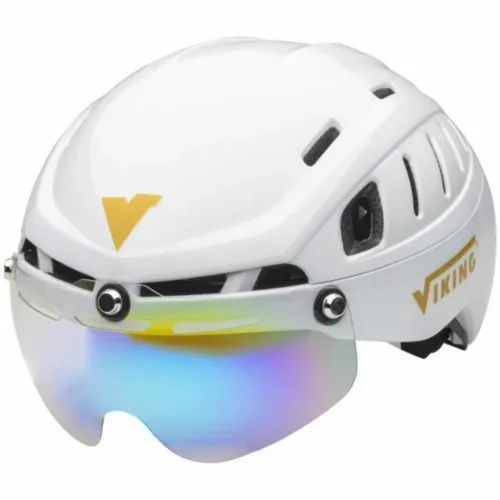 Viking schaatshelm Sparrow wit