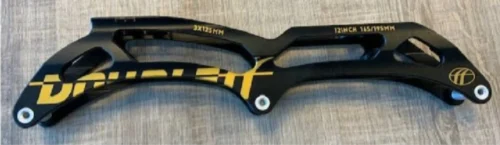 doubleff A2 frame zwart/goud